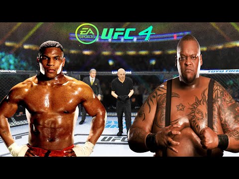 UFC 4 l Mike Tyson vs. Viscera | Big Daddy (EA SPORTS UFC 4) mma wwe