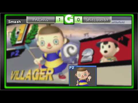 GEEK'D UP SMASH! #36 - Losers Finals - PKChris VS Stocktaker69