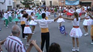 preview picture of video 'Dolç Infern 08.09.2012 (Vilanova de Bellpuig) Sardana de Punts Lliures'