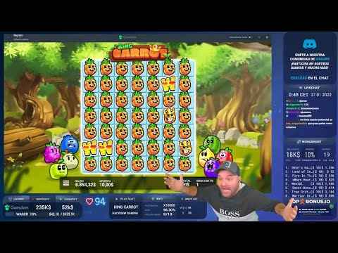 King Carrot BIG WIN FULL SCREEN (Hacksaw slot) | Andypsx