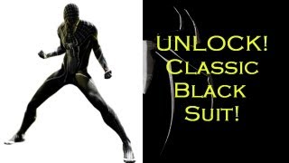 The Amazing Spider-Man | How To Unlock Classic Black Suit Costume!