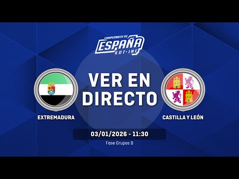EXTREMADURA vs CASTILLA Y LEÓN | Fase Grupos | Grupo B | CESA Infantil Femenino