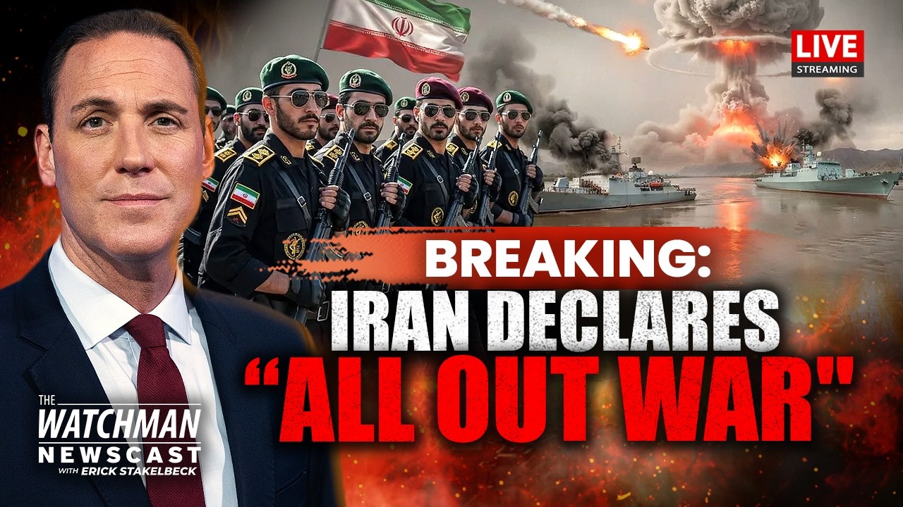 Iran Vows TOTAL WAR, Targets U.S. Bases; Israeli PM Faces ARREST in NYC? |  Watchman Newscast LIVE