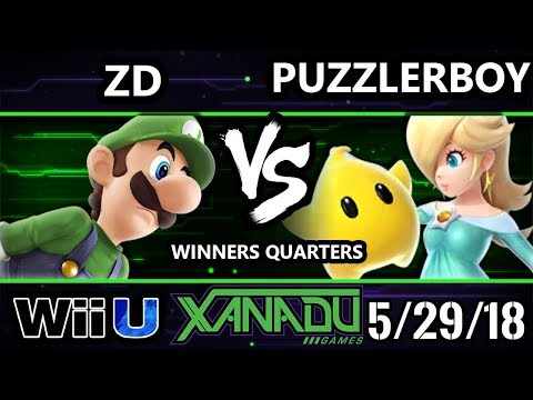 S@X 252 Smash 4 - ZD (Luigi) Vs. PuzzlerBoy (Rosalina) - Wii U Winners Quarters