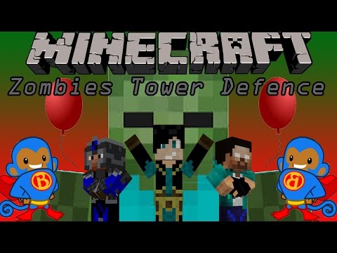 Minecraft Mini-Game (Zombies Tower Defense)
