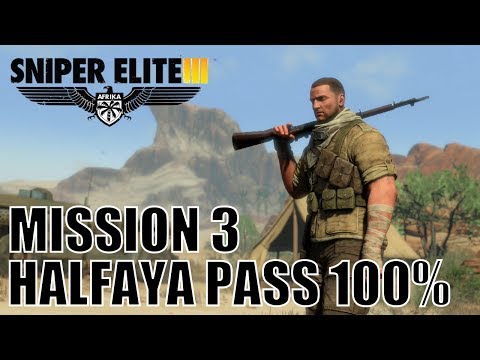 Sniper Elite 3 - Halfaya Pass - 100% Walktrhough