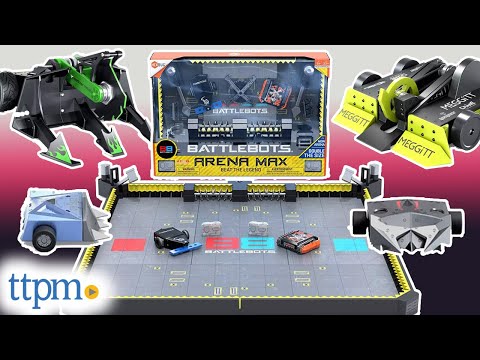 HEXBUG BATTLEBOTS! Arena Max, Rivals Platinum, and SumoBash Robots Review!