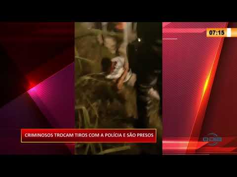 Criminosos trocam tiros com a poliÌcia e saÌƒo presos 16 07 20