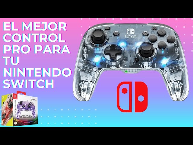 Vídeo relacionado con PDP Mando Afterglow Deluxe Wireless Nintendo Switch, Normal, Gris (Prismatic )