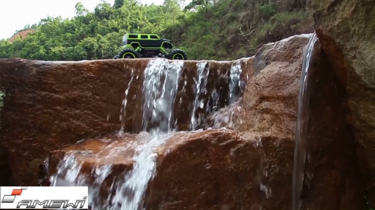 RC auto Rock Crawler 4x4 1:14, zelená