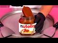 Make AMAZING Nutella Magnum Ice Cream Rolls ASMR