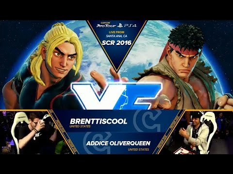 Brenttiscool (Ken) vs OliverQueen (Ryu) - SoCal Regionals 2016 - Top 32