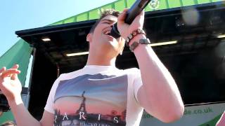 Joe McElderry at Bents Park - Love is War / Don&#39;t Stop Believing / The Climb