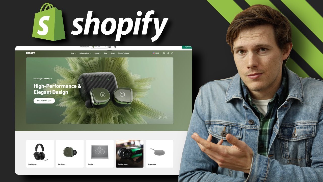 Shopify Store Design Tutorial 2024 - Full Website Guide