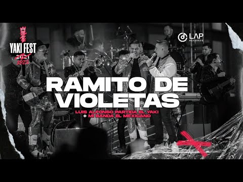 Luis Alfonso Partida "El Yaki" + Casimiro Zamudio Mi Banda El mexicano - Ramito de violetas
