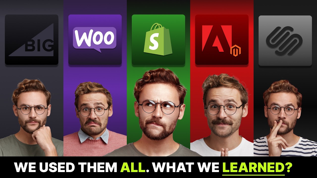 Best eCommerce Platform (Shopify, Magento, Bigcommerce, WooCommerce)