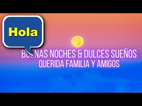 Spanish Good Night Gif Images Video