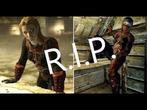 Skyrim - Declining the Dark Brotherhood's Invite (Killing Astrid) (Expert Difficulty)(HD)