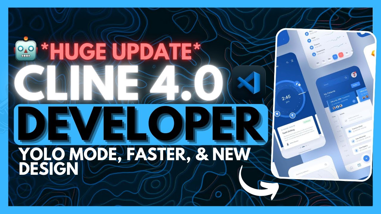 Cline v4.0 UPDATE: Fully FREE Autonomous AI Coding Agent! (YOLO Mode, Browsing Agent, & Faster)