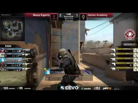 Fragadelphia Online 7 - Games Academy vs. Nexus eSports Storm (Mapa 1 - Mirage) - Narração PT-BR