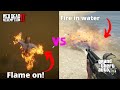GTA 5 Next Gen PS5 vs Red dead redemption 2 - Fire logic comparison