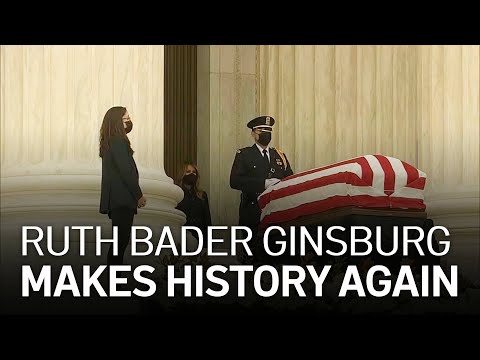 RBG Makes History Again by Becoming the First Woman to Lie in State in U.S. Capitol