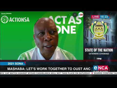 Mashaba Lets work together to oust ANC