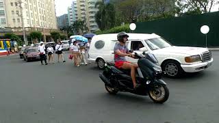 Funeral Procession of Jayden Fabrigar in Andrew's Avenue (January 26, 2025)