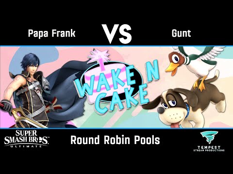 Papa Frank (Chrom) vs Gunt (Duck Hunt) - Round Robin Pools - Wake N Cake: Tasty Trials #7.5