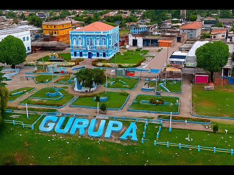 Vista Aérea de Gurupá-PA e Rio Amazonas | Viagem de Balsa | Drone FIMI X8 Mini