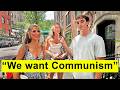 Asking New Yorkers If They Will Vote For A Communist For Mayor Zohran Mandami Vs Adams