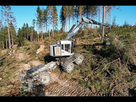 🌲*Americanlogger* • TimberPro 830-B & Logmax 9000 • HarvesterAction • Logger • Biggest Machines🌲