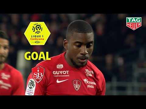 Goal Ferris N'GOMA 90+4 pen / Stade Brestois 29 - RC Strasbourg Alsace 5-0 BREST-RCSA / 2019-20
