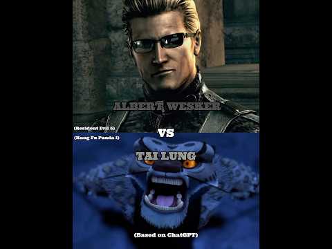 Albert Wesker VS Tai Lung | #edit #viralvideo #battle