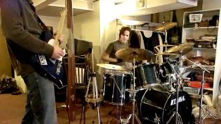 Soundgarden - No Attention guitar &amp; drum cover