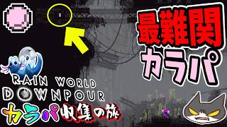 【☔轟くRainworld】ハイスピードナメクジ14-カラパ収集の旅7【Downpour/リビュレット/①ChimneyCanopy/②③Outskirts/高難度/Light Pink Pearl】