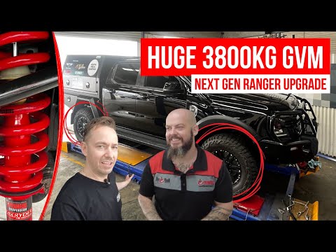 Bye Ranger Weight Worries! Huge GVM and Suspension Upgrade. Pedders Ultimate Next Gen Ranger Kit