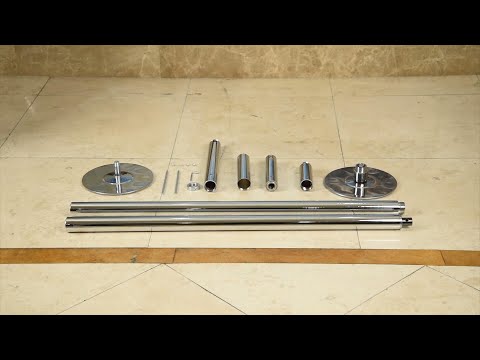 How to Install theLAShop Spinning & Static Dancing Pole Version3