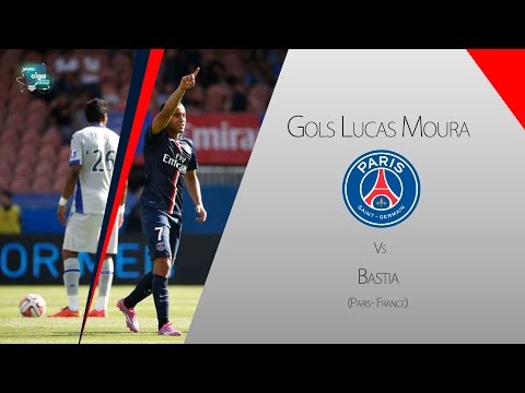 46º Gol Lucas: PSG Vs Bastia [But]