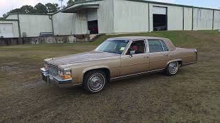 1987 Cadillac Brougham Walk Around and Drive By