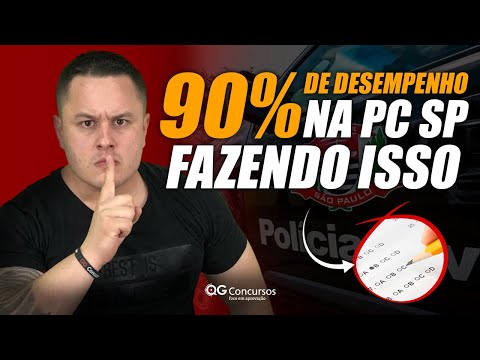 COMO MELHORAR O SEU DESEMPENHO ATRAVÉS DE SIMULADOS (Concurso PC SP 2021)