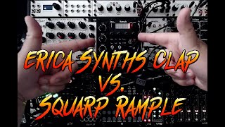 Video thumbnail for A-B test between Erica Synths Clap vs Squarp Rample with Erica Synths Clap Sample by Break Drummer
