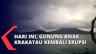 Download lagu Status Waspada! Gunung Anak Krakatau Kembali Erupsi, Warga Diimbau Jauhi Radius 2 Km mp3