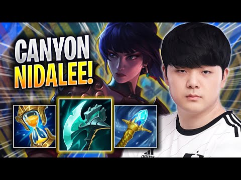 CANYON IS A BEAST WITH NIDALEE! - DK Canyon Plays Nidalee JUNGLE vs Kha'zix! | Season 2023