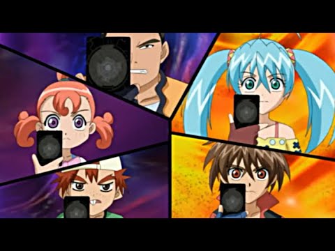 Dan & Runo vs Shuji & Nene & Akira - Bakugan (Episode 25)
