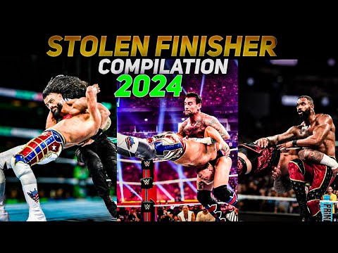 WWE Stolen Finishers Compilation of 2024