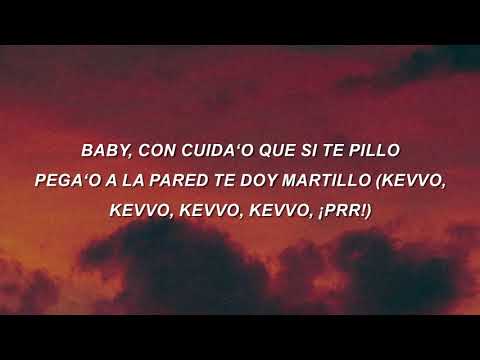 J Balvin x KEVVO  Billetes Azules Letra Lyrics