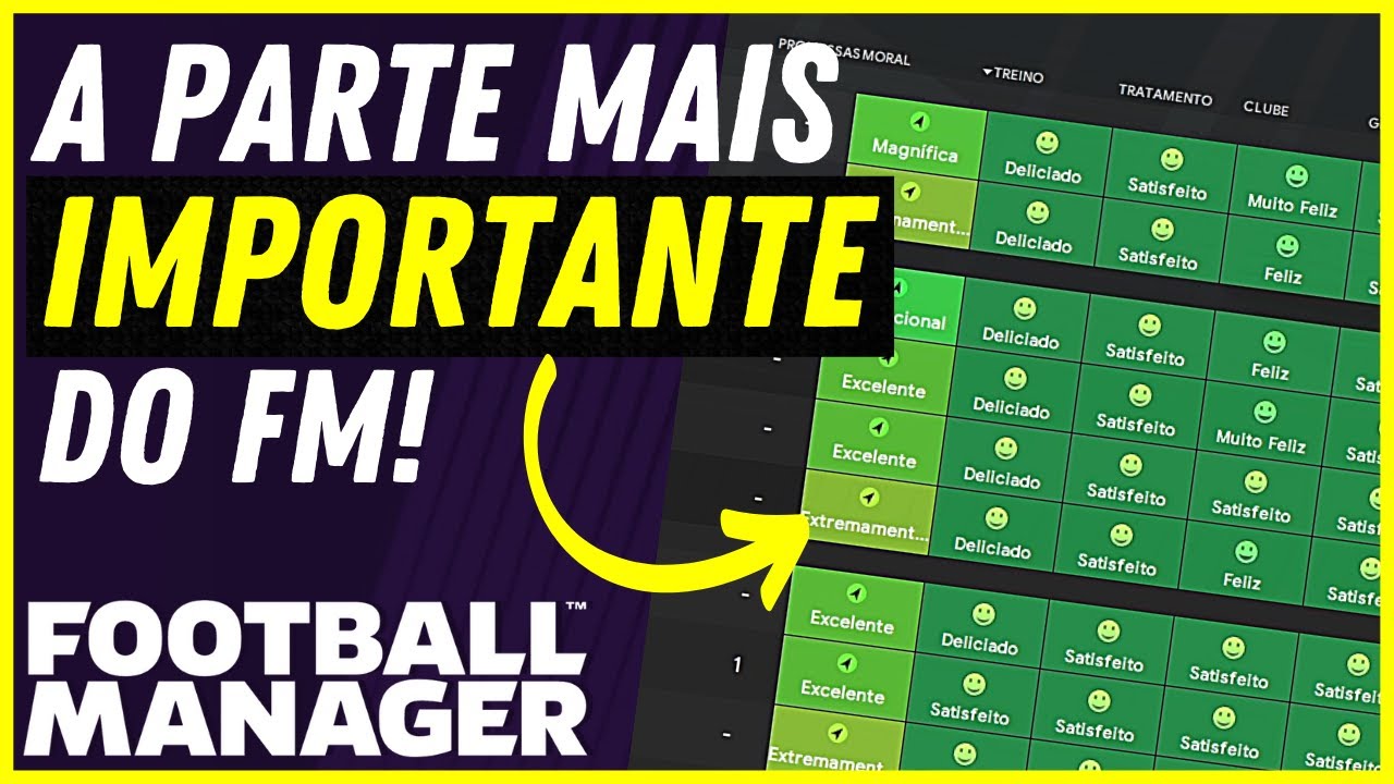 MORAL dos JOGADORES no FOOTBALL MANAGER | Guia Completo
