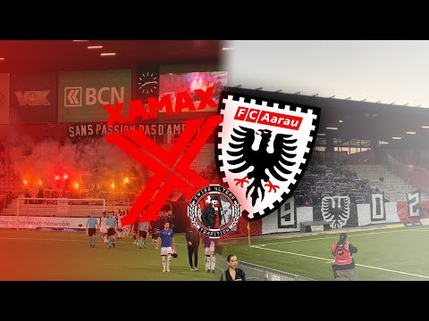 Neuchâtel Xamax 1:1 FC Aarau | 11.04.2025 | Choreo, Pyro, Fanchants | Swiss.Ultras.Tradition