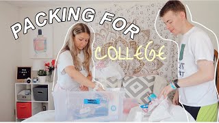packing for college move in 2020!!